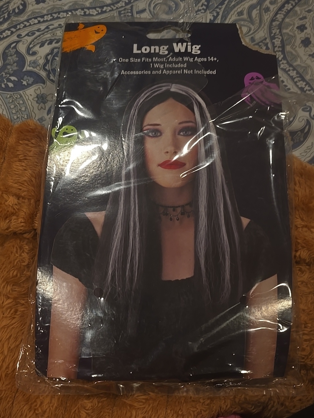 ❤️10/$13 New Halloween Wig Black And White